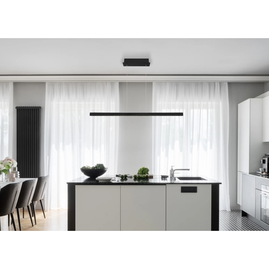 Globo - LED reguliuojamas lietimo valdymo pakabinamas šviestuvas ant laido LED/43W/230V 4000K juodas