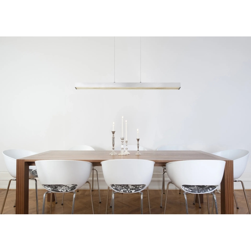 Globo - LED dimeriuojamas jutiklinis pakabinamas šviestuvas ant troselio LED/39W/230V 2700/4000/6000K matinis chromas