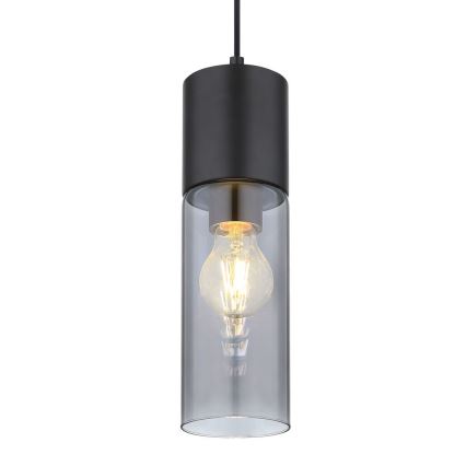 Globo - Pakabinamas sietynas 1xE27/25W/230V diametras 10,5 cm juoda
