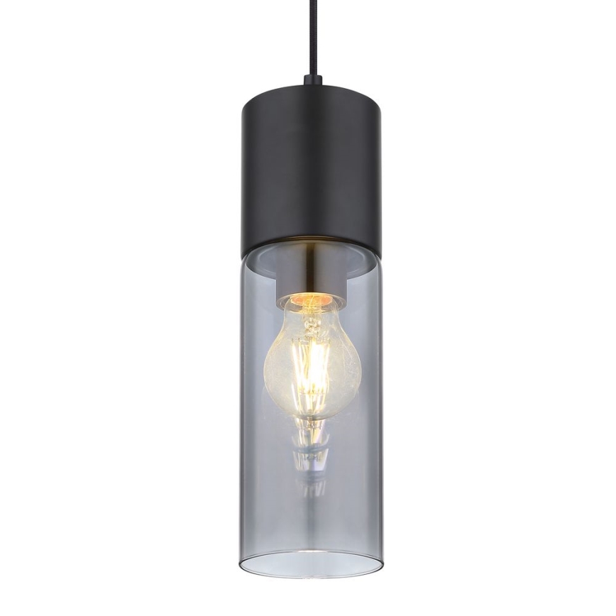 Globo - Pakabinamas sietynas 1xE27/25W/230V diametras 10,5 cm juoda