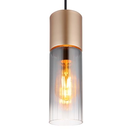Globo - Pakabinamas sietynas 1xE27/25W/230V bronza diametras 10 cm