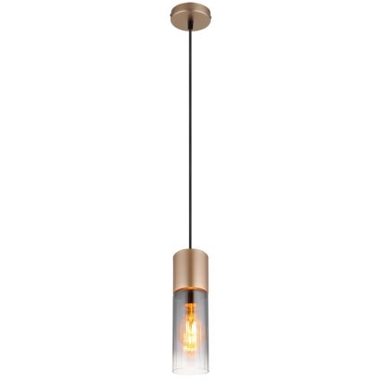 Globo - Pakabinamas sietynas 1xE27/25W/230V bronza diametras 10 cm