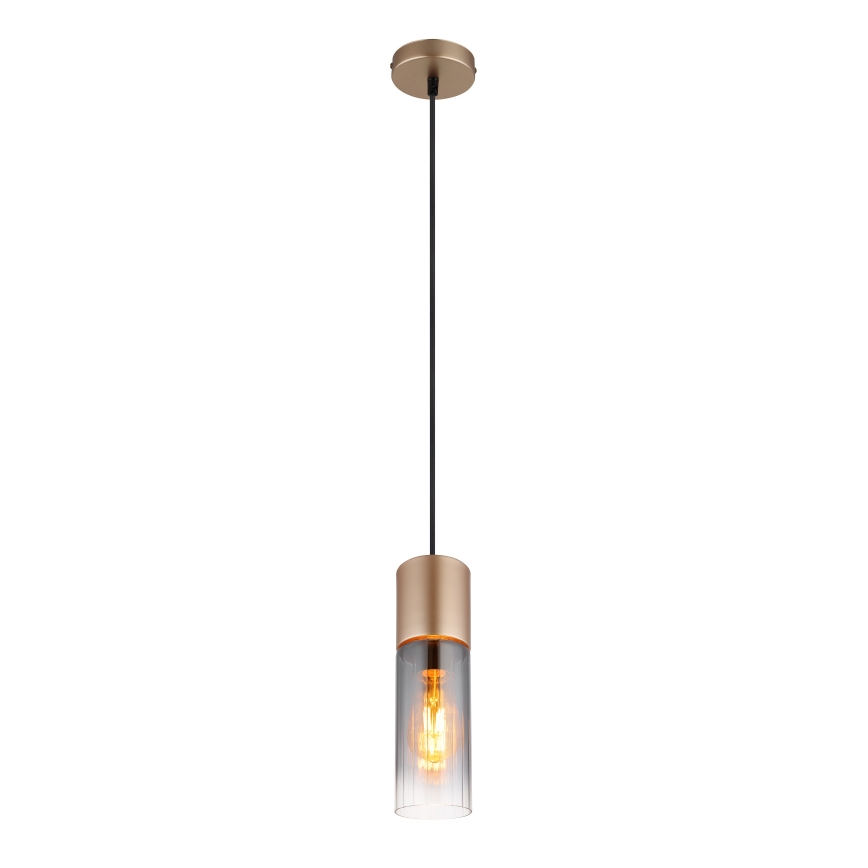 Globo - Pakabinamas sietynas 1xE27/25W/230V bronza diametras 10 cm