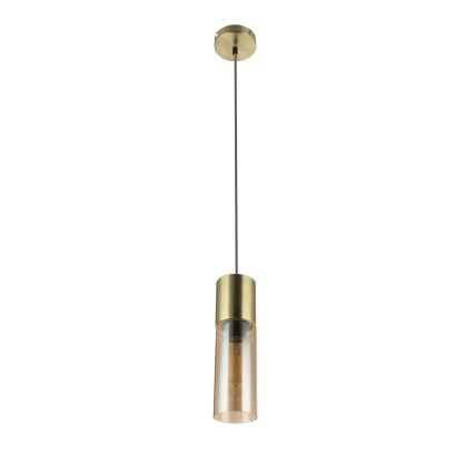Globo - Pakabinamas sietynas 1xE27/25W/230V diametras 10,5 cm žalvaris