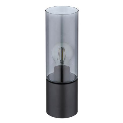 Globo - Jutiklinis stalinis šviestuvas 1xE27/25W/230V diametras 9 cm juoda