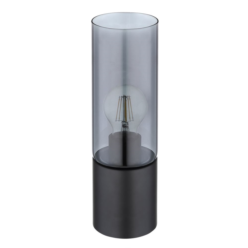 Globo - Jutiklinis stalinis šviestuvas 1xE27/25W/230V diametras 9 cm juoda