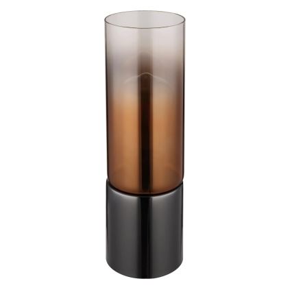 Globo - Jutiklinis stalinis šviestuvas 1xE27/25W/230V diametras 9 cm juoda/varis