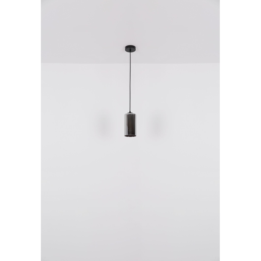 Globo - Pakabinamas sietynas 1xE27/25W/230V diametras 11 cm juoda