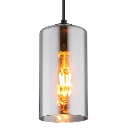Globo - Pakabinamas sietynas 1xE27/25W/230V diametras 11 cm juoda