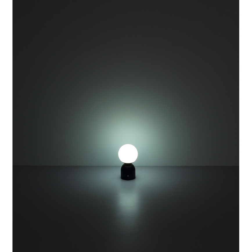 Globo - LED pritemdomas, liečiamas stalinis šviestuvas LED/2,5W/3,7V 2700K/4000K/6500K 1800 mAh USB žalvaris