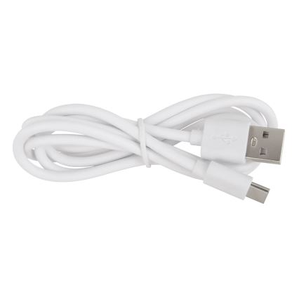 Globo - LED pritemdomas, liečiamas stalinis šviestuvas LED/2,5W/3,7V 2700/4000/6500K 1800 mAh USB matinis chromas