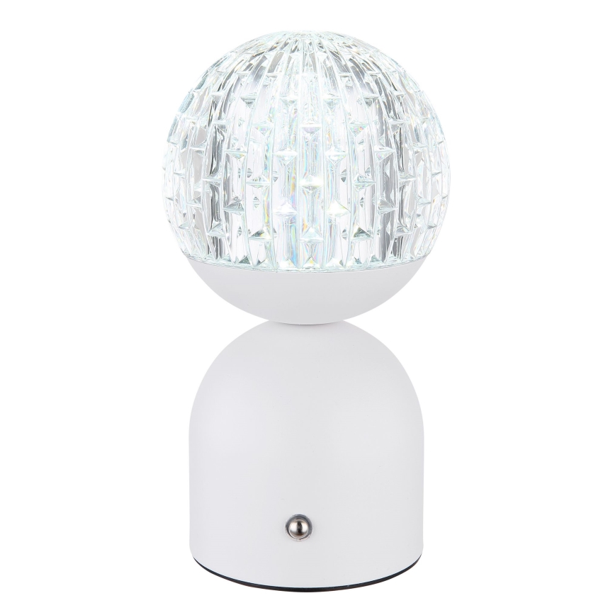 Globo - LED pritemdomas, liečiamas stalinis šviestuvas LED/2W/5V 2700/4000/65000K 1800 mAh balta