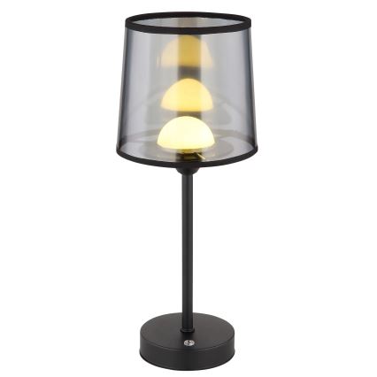 Globo - LED Pritemdoma įkraunama jutiklinė stalinė lempa LED/2,5W/3,7V 2700/4000/6500K 1800 mAh juoda