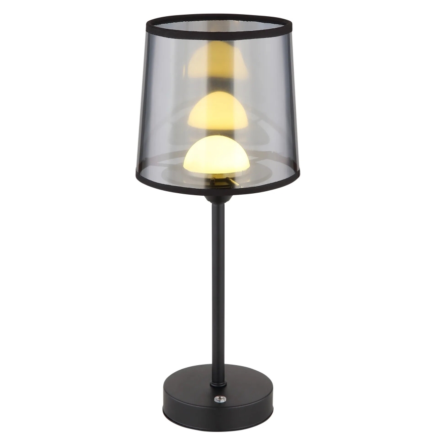 Globo - LED Pritemdoma įkraunama jutiklinė stalinė lempa LED/2,5W/3,7V 2700/4000/6500K 1800 mAh juoda
