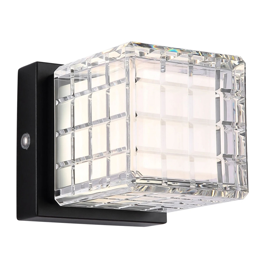 Globo - LED pritemdomas, liečiamas stalinis šviestuvas LED/2,5W/3,7V 2700K/4000K/6500K 1800 mAh USB juoda