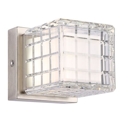Globo - LED pritemdomas, liečiamas stalinis šviestuvas LED/2,5W/3,7V 2700K/4000K/6500K 1800 mAh USB matinis chromas