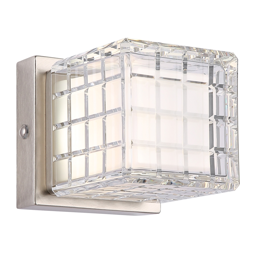 Globo - LED pritemdomas, liečiamas stalinis šviestuvas LED/2,5W/3,7V 2700K/4000K/6500K 1800 mAh USB matinis chromas