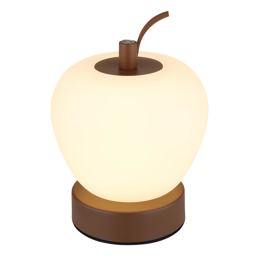 Globo - LED pritemdomas, liečiamas stalinis šviestuvas LED/2W/3,7V 2700K/4000K/6500K 1200 mAh USB ruda