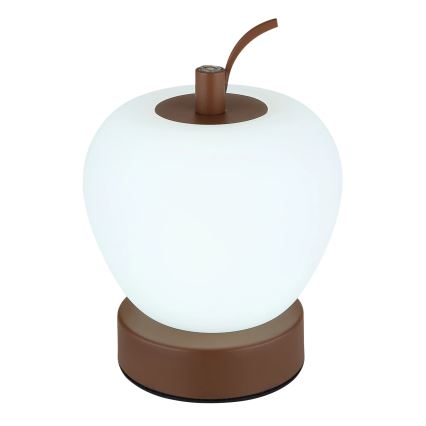Globo - LED pritemdomas, liečiamas stalinis šviestuvas LED/2W/3,7V 2700K/4000K/6500K 1200 mAh USB ruda