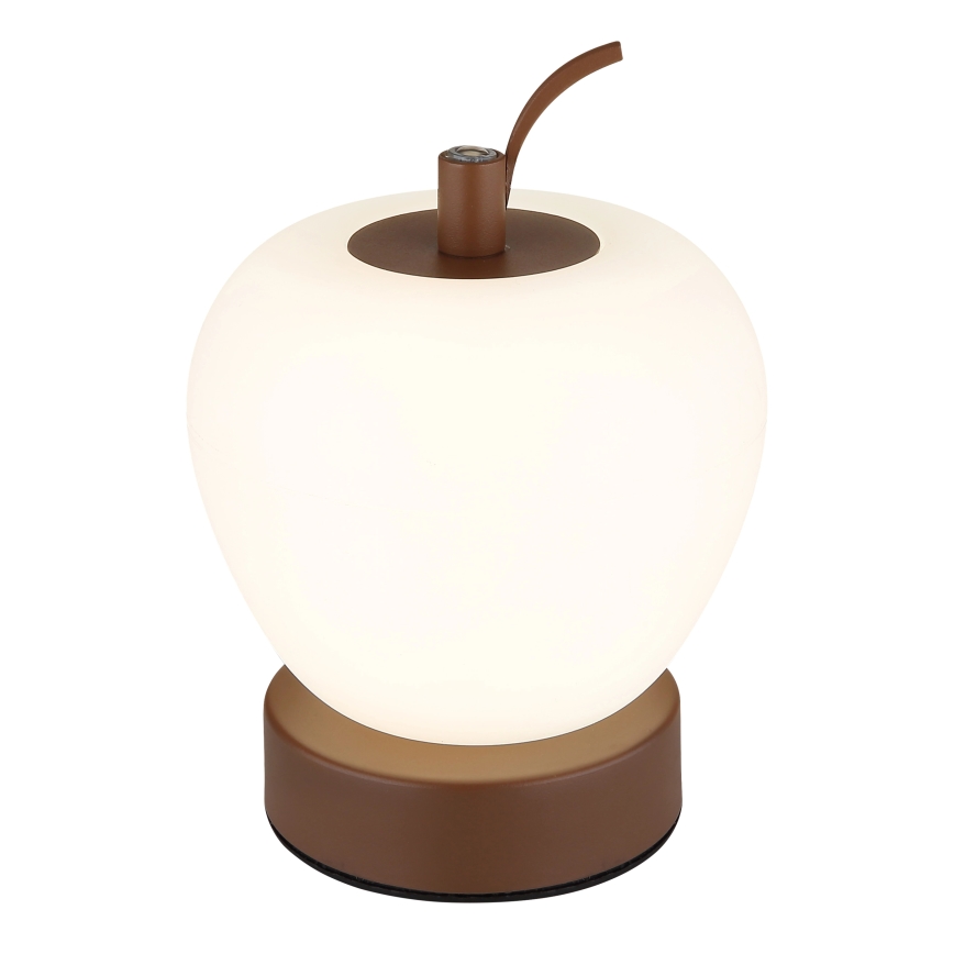 Globo - LED pritemdomas, liečiamas stalinis šviestuvas LED/2W/3,7V 2700K/4000K/6500K 1200 mAh USB ruda