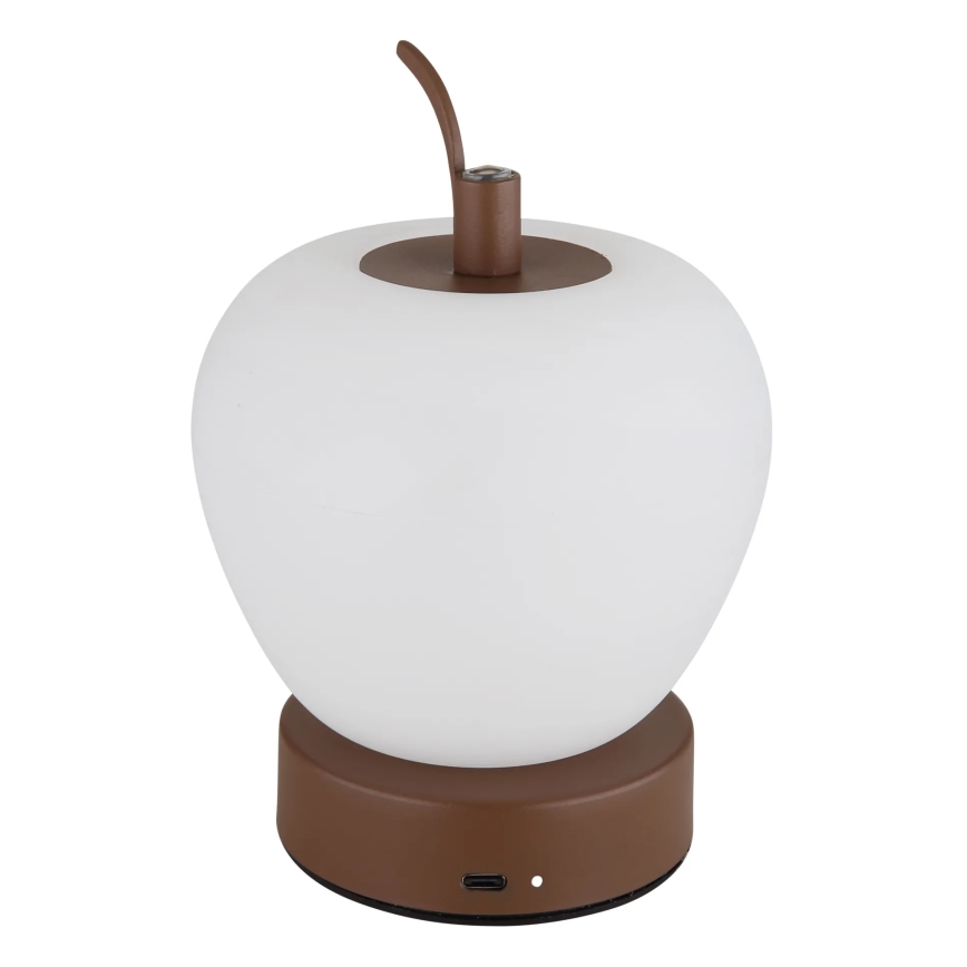 Globo - LED pritemdomas, liečiamas stalinis šviestuvas LED/2W/3,7V 2700K/4000K/6500K 1200 mAh USB ruda
