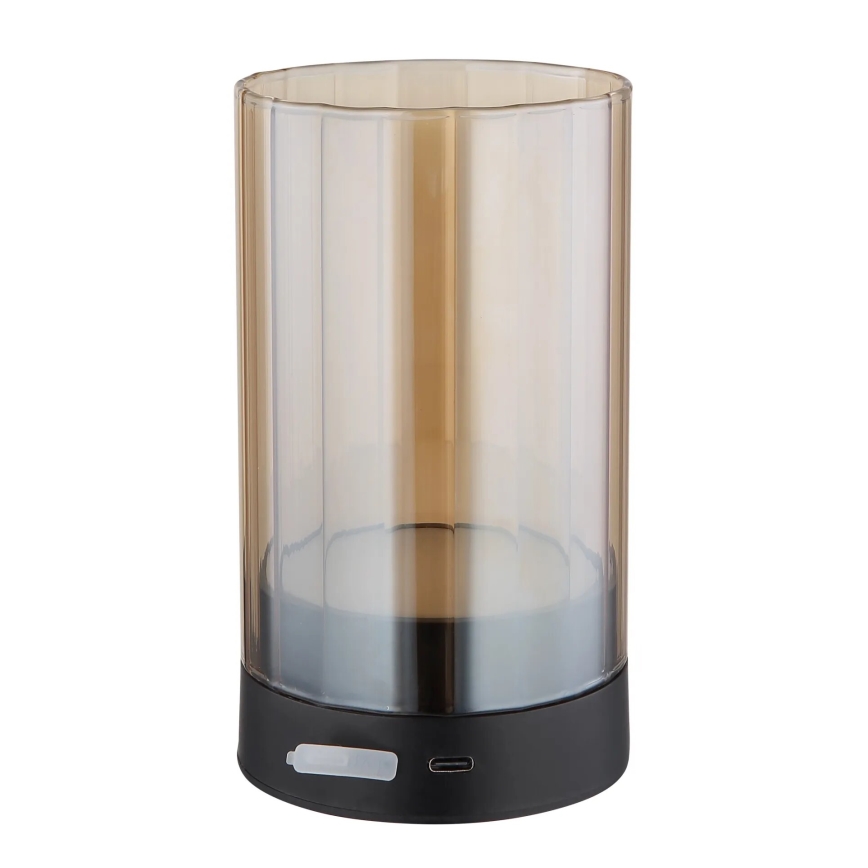 Globo – LED Lauko pritemdoma įkraunama jutiklinė stalinė lempa LED/2W/3,7V 2700/4000/6500K 1200mAh IP44 smėlio spalvos