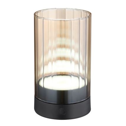 Globo – LED Lauko pritemdoma įkraunama jutiklinė stalinė lempa LED/2W/3,7V 2700/4000/6500K 1200mAh IP44 smėlio spalvos