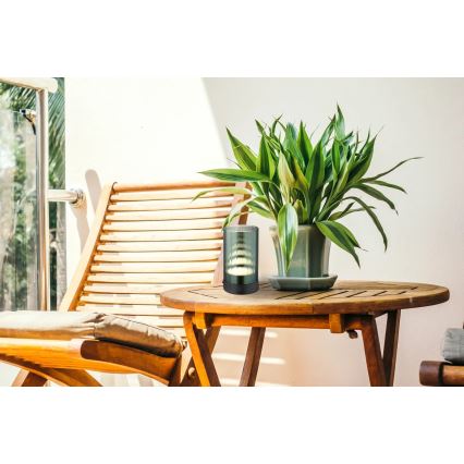 Globo - LED Lauko pritemdoma įkraunama jutiklinė stalinė lempa LED/2W/3,7V 2700/4000/6500K 1200mAh IP44 žalia