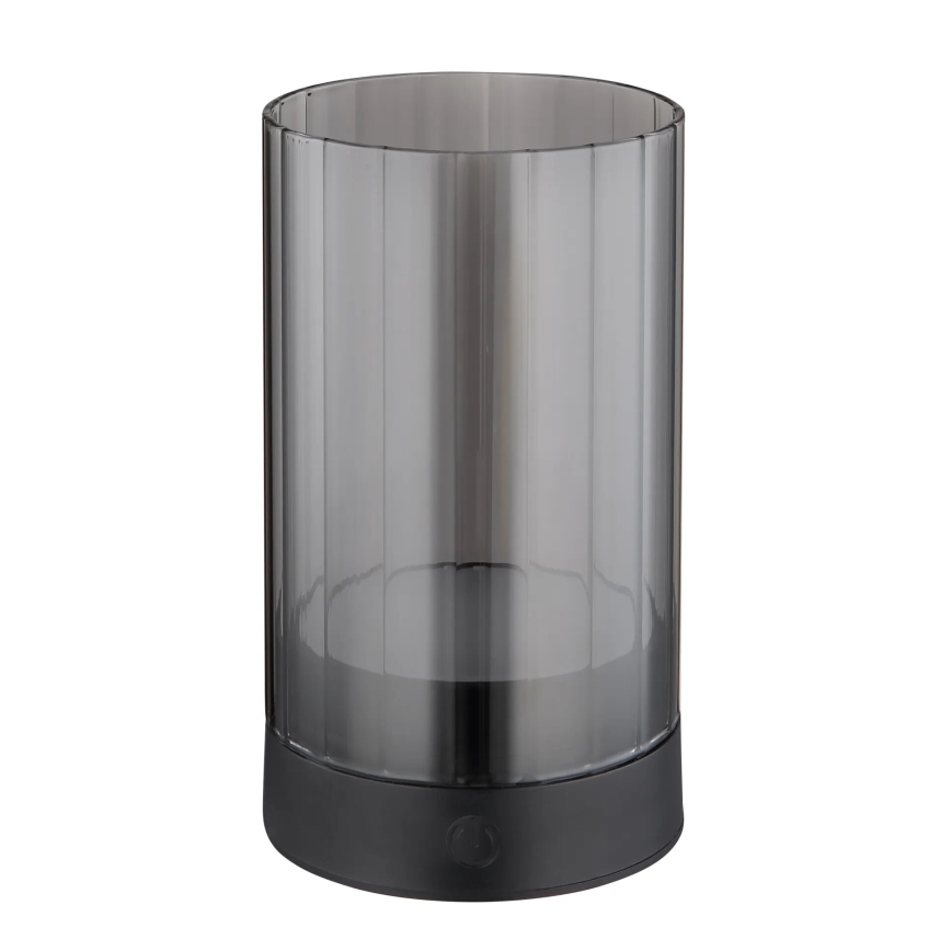 Globo - LED Lauko pritemdoma įkraunama jutiklinė stalinė lempa LED/2W/3,7V 2700/4000/6500K 1200mAh IP44 pilka