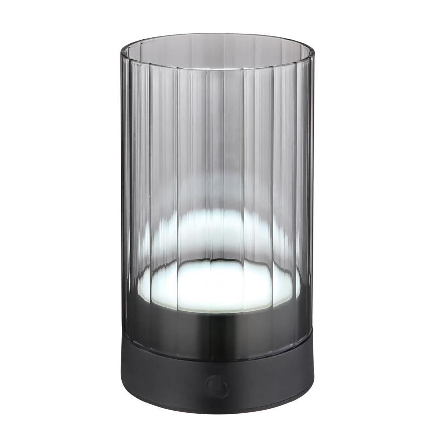 Globo - LED Lauko pritemdoma įkraunama jutiklinė stalinė lempa LED/2W/3,7V 2700/4000/6500K 1200mAh IP44 pilka