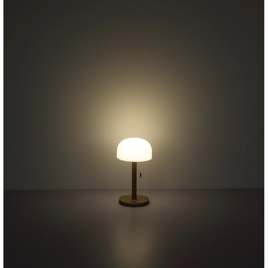 Globo - LED Įkraunamas Stalinis šviestuvas LED/1,5W/3,7V 3000/4200/6000K 1800mAh ruda