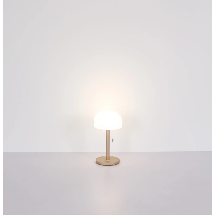 Globo - LED Įkraunamas Stalinis šviestuvas LED/1,5W/3,7V 3000/4200/6000K 1800mAh ruda