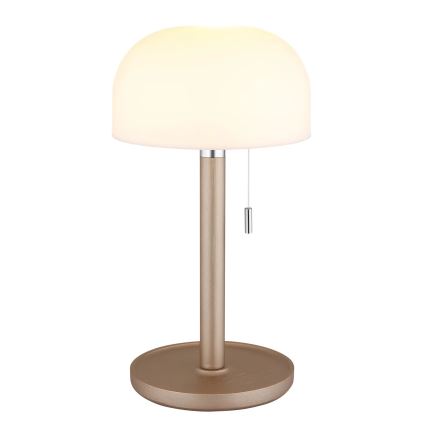 Globo - LED Įkraunamas Stalinis šviestuvas LED/1,5W/3,7V 3000/4200/6000K 1800mAh ruda