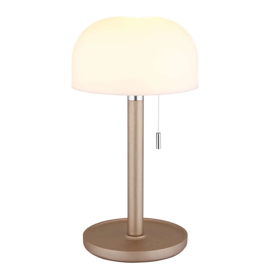 Globo - LED Įkraunamas Stalinis šviestuvas LED/1,5W/3,7V 3000/4200/6000K 1800mAh ruda