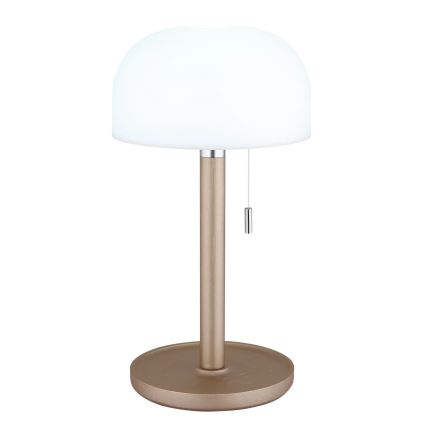 Globo - LED Įkraunamas Stalinis šviestuvas LED/1,5W/3,7V 3000/4200/6000K 1800mAh ruda