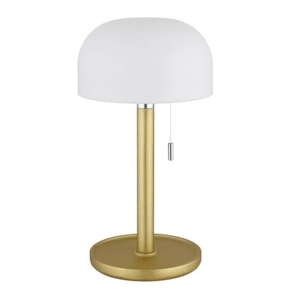 Globo - LED Įkraunamas Stalinis šviestuvas LED/1,5W/3,7V 3000/4200/6000K 1800mAh žalvaris