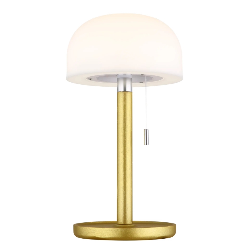 Globo - LED Įkraunamas Stalinis šviestuvas LED/1,5W/3,7V 3000/4200/6000K 1800mAh žalvaris