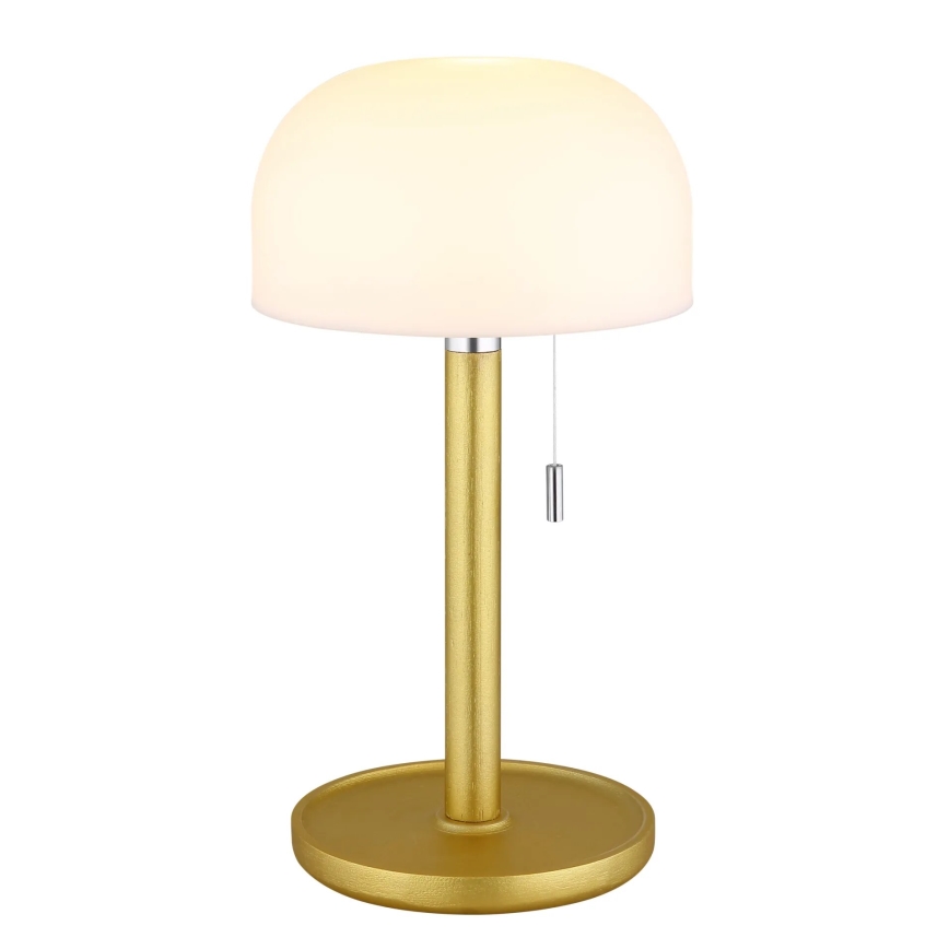 Globo - LED Įkraunamas Stalinis šviestuvas LED/1,5W/3,7V 3000/4200/6000K 1800mAh žalvaris