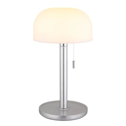Globo - LED Įkraunamas Stalinis šviestuvas LED/1,5W/3,7V 3000/4200/6000K 1800mAh sidabras