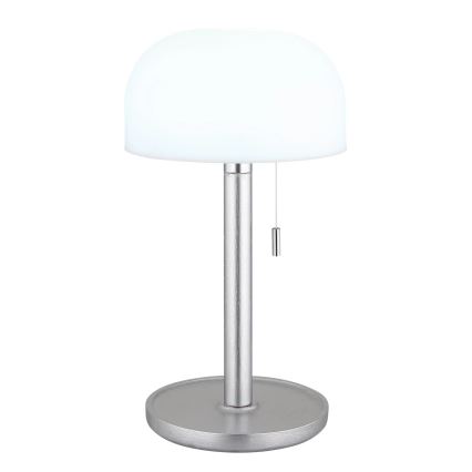 Globo - LED Įkraunamas Stalinis šviestuvas LED/1,5W/3,7V 3000/4200/6000K 1800mAh sidabras