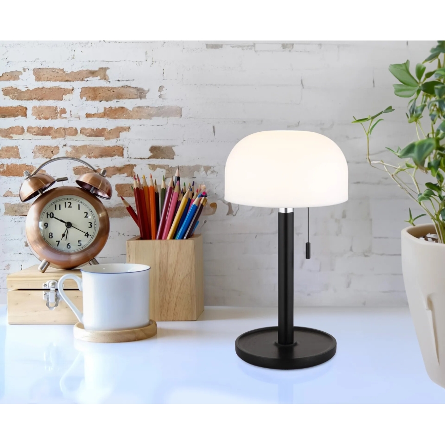 Globo - LED Įkraunamas Stalinis šviestuvas LED/1,5W/3,7V 3000/4200/6000K 1800mAh juoda
