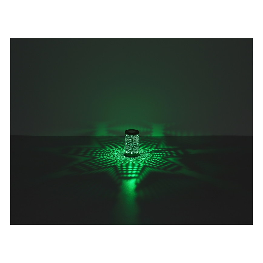 Globo - LED RGB Jutiklinis įkraunamas Stalinis šviestuvas LED/1W/5V 500 mAh ruda