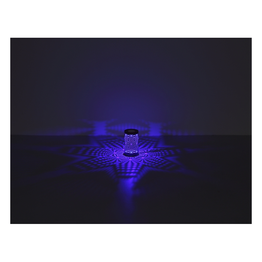 Globo - LED RGB Jutiklinis įkraunamas Stalinis šviestuvas LED/1W/5V 500 mAh ruda