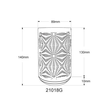 Globo - LED RGB įkraunama stalinė lempa su lietimu LED/1W/5V 500 mAh pilka