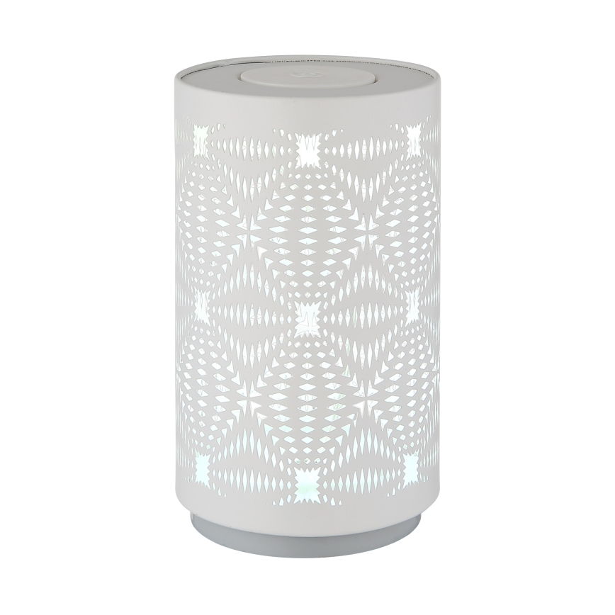 Globo - LED RGB Jutiklinis įkraunamas Stalinis šviestuvas LED/1W/5V 500 mAh balta