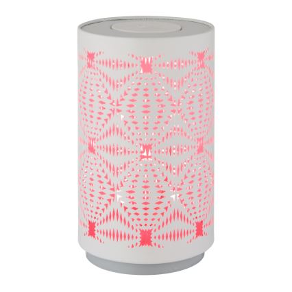 Globo - LED RGB Jutiklinis įkraunamas Stalinis šviestuvas LED/1W/5V 500 mAh balta
