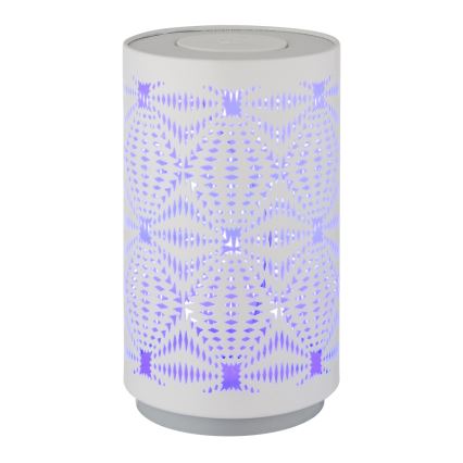 Globo - LED RGB Jutiklinis įkraunamas Stalinis šviestuvas LED/1W/5V 500 mAh balta