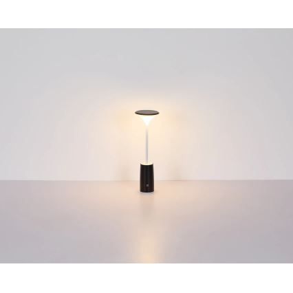 Globo - LED Pritemdoma įkraunama jutiklinė stalinė lempa LED/1,2W/3,7V 3000K 1500mAh juoda