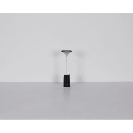 Globo - LED Pritemdoma įkraunama jutiklinė stalinė lempa LED/1,2W/3,7V 3000K 1500mAh juoda