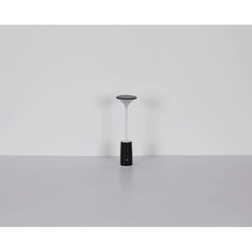 Globo - LED Pritemdoma įkraunama jutiklinė stalinė lempa LED/1,2W/3,7V 3000K 1500mAh juoda